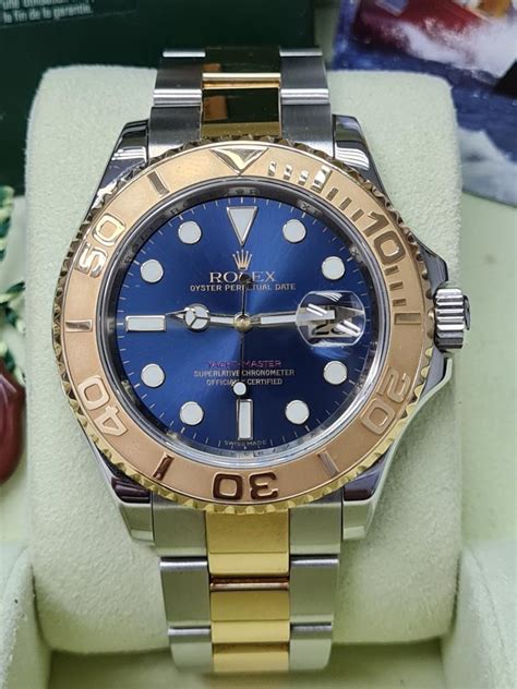 automatic rolex yacht-master 16623 blue|rolex 16622 production years.